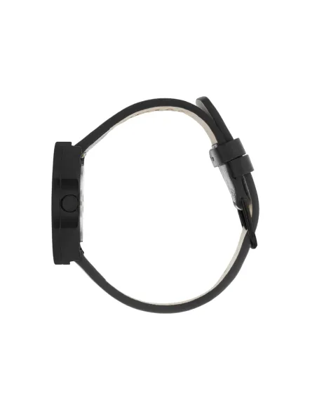 PICTO | 34 mm / sort urskive / sort læderrem