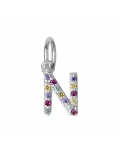 SUSANNE FRIIS BJØRNER | N bogstav vedhæng med zirkoner