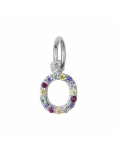 SUSANNE FRIIS BJØRNER | O bogstav vedhæng med zirkoner