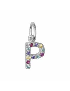 SUSANNE FRIIS BJØRNER | P bogstav vedhæng med zirkoner