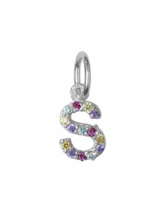 SUSANNE FRIIS BJØRNER | S bogstav vedhæng med zirkoner