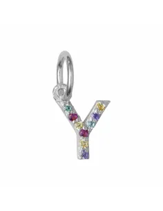 SUSANNE FRIIS BJØRNER | Y bogstav vedhæng med zirkoner
