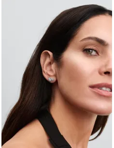 PANDORA | Omfavnende Halo Ørestikker 2