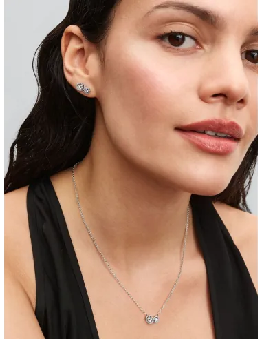 PANDORA | Omfavnende Halo Ørestikker