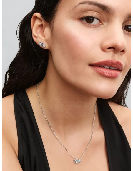 PANDORA | Omfavnende Halo Ørestikker