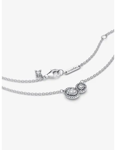 PANDORA | Omfavnende Halo Halskæde