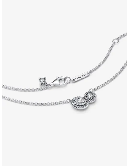 PANDORA | Omfavnende Halo Halskæde