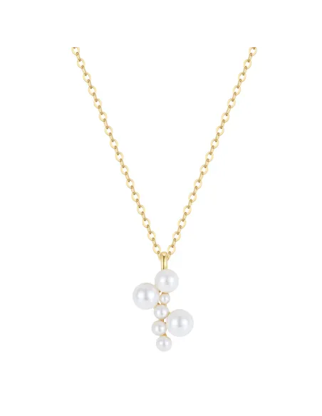 Coro Necklace – elegant halskæde med perleklase fra Cloud Collection. Coro Necklace – elegant halskæde med perleklase fra Cloud Collection.