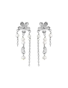 SUSANNE FRIIS BJØRNER | Sølv blomst med perler