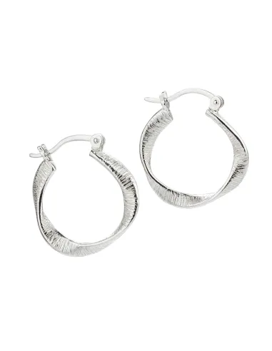 aqua dulce | Hoops | SMALL TWISTED LINES