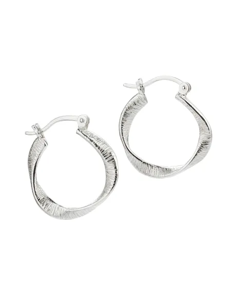 aqua dulce | Hoops | SMALL TWISTED LINES aqua dulce | Hoops | SMALL TWISTED LINES