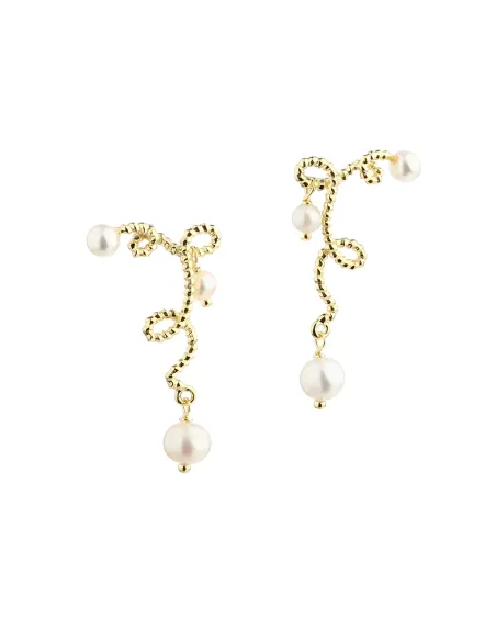 Aqua Dulce | Ørestikker | SWIRL LOVE STUD Aqua Dulce | Ørestikker | SWIRL LOVE STUD