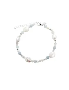 AQUA DULCE | Armbånd | SKY BLUE PEARL