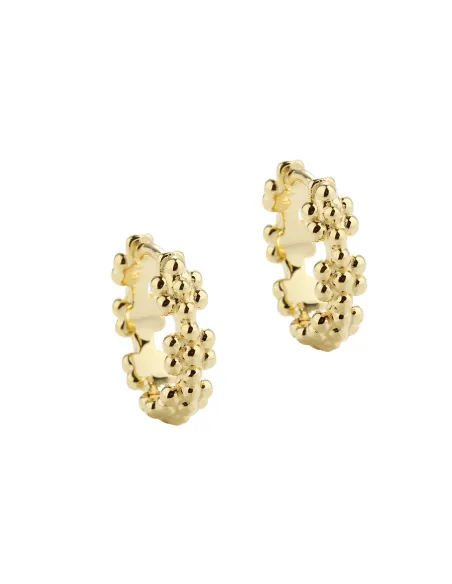 AQUA DULCE | Hoops | LOTS OF FLOWERS 13 MM AQUA DULCE | Hoops | LOTS OF FLOWERS 13 MM