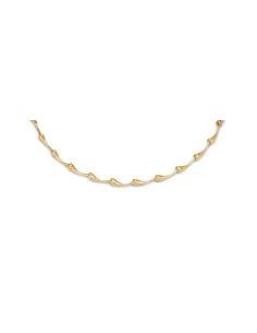 Randers Sølv | Forgyldt collie med led i blank