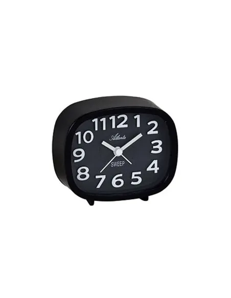 BONETT | Vækkeur sort med hvide tal