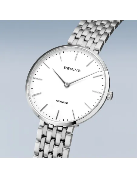 BERING | Titanium | poleret sølv | 19334-004 BERING | Titanium | poleret sølv | 19334-004