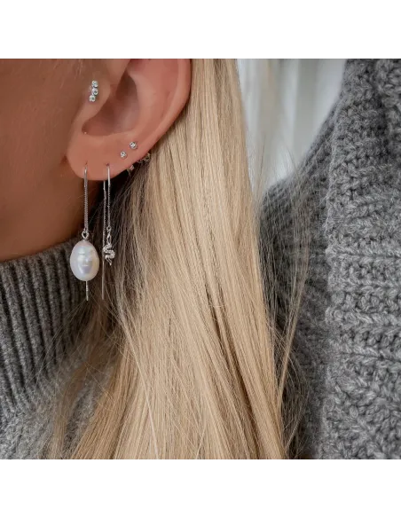 Nava Copenhagen | Agua Petite Studs - Sølv Nava Copenhagen | Agua Petite Studs - Sølv