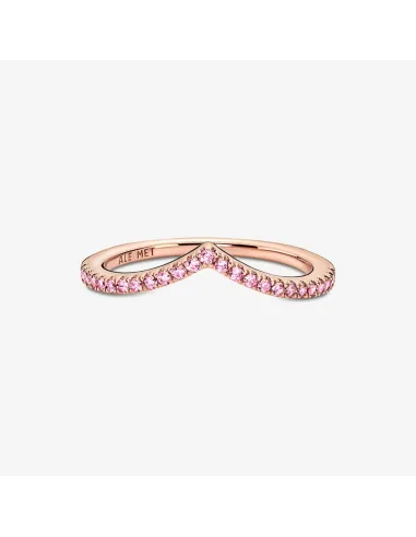 PANDORA | Pandora Timeless Wish Funklende Rosa Ring