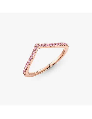 PANDORA | Pandora Timeless Wish Funklende Rosa Ring