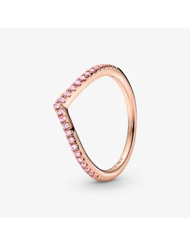 PANDORA | Pandora Timeless Wish Funklende Rosa Ring