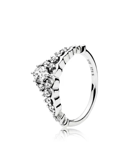 PANDORA | Tiara sølvring med klare kubiske zirkoner PANDORA | Tiara sølvring med klare kubiske zirkoner