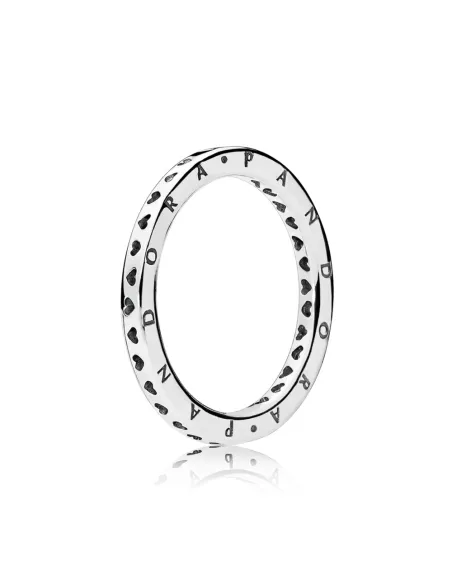 PANDORA | Hjerte sølv logo ring PANDORA | Hjerte sølv logo ring