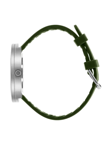 PICTO| 40 mm / frisk olivenfarvet urskive / frisk olivenfarvet silikonebånd