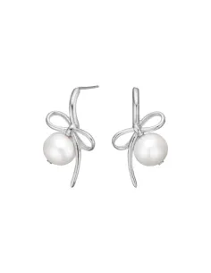 NORDAHL JEWELLERY | Rhd. sølv ørestikker BOW52