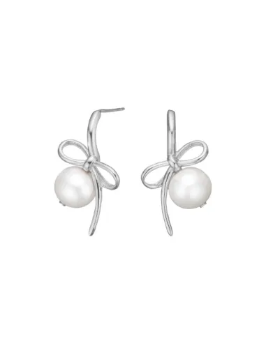 NORDAHL JEWELLERY | Rhd. sølv ørestikker BOW52