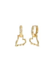 Nava Copenhagen | Aputi Earrings - Forgyldt