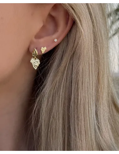 Nava Copenhagen | Cove Petite Studs - Forgyldt