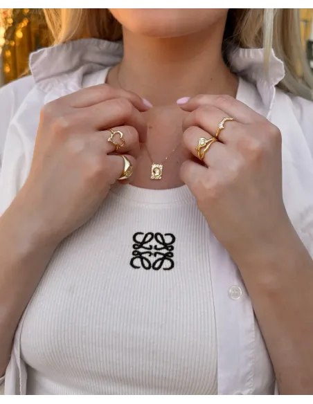 Nava Copenhagen | Samoa Ring - Forgyldt