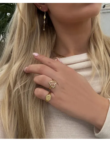 Nava Copenhagen | Samoa Ring - Forgyldt