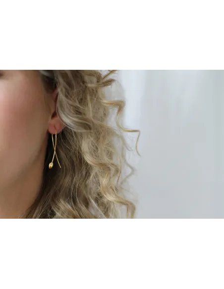 PER BORUP | Linn øreringe