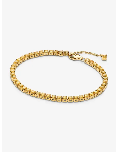 PANDORA Funklende Tennisarmbånd | Smykke med Strålende Detaljer PANDORA Funklende Tennisarmbånd | Smykke med Strålende Detaljer