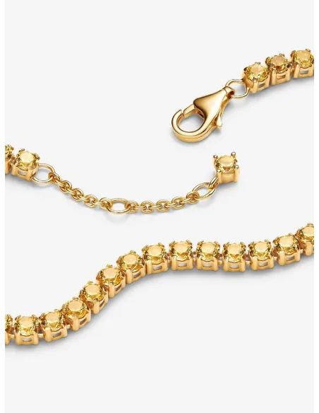 PANDORA Funklende Tennisarmbånd | Smykke med Strålende Detaljer PANDORA Funklende Tennisarmbånd | Smykke med Strålende Detaljer