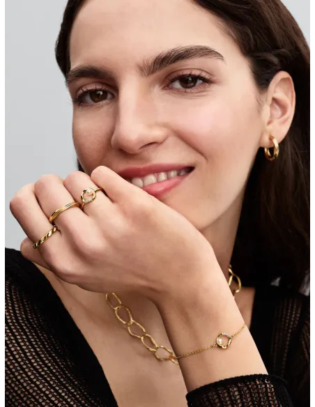 Pandora | Snoet Ring 14 kt. guldbelægning Pandora | Snoet Ring 14 kt. guldbelægning