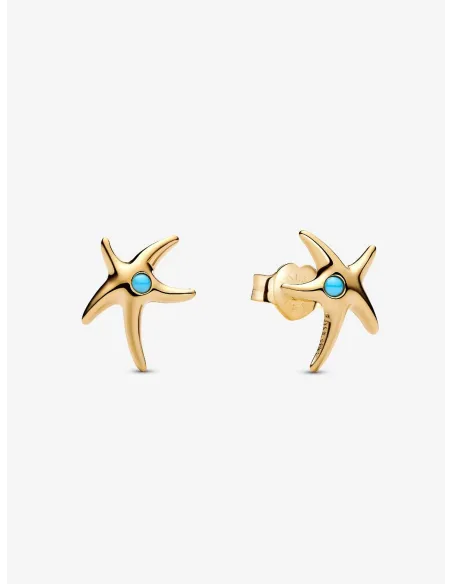 Pandora | Søstjerne Ørestikker 14 kt. guldbelægning Pandora | Søstjerne Ørestikker 14 kt. guldbelægning