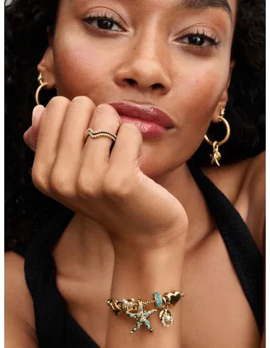 PANDORA Sagittarius Zodiac Charm med Vedhæng | Udforsk Din Eventyrlyst