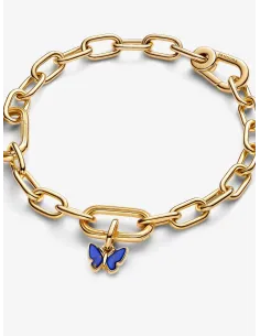 PANDORA | Blå Sommerfugl Minicharm med Vedhæng 14 kt. guldbelægning 2