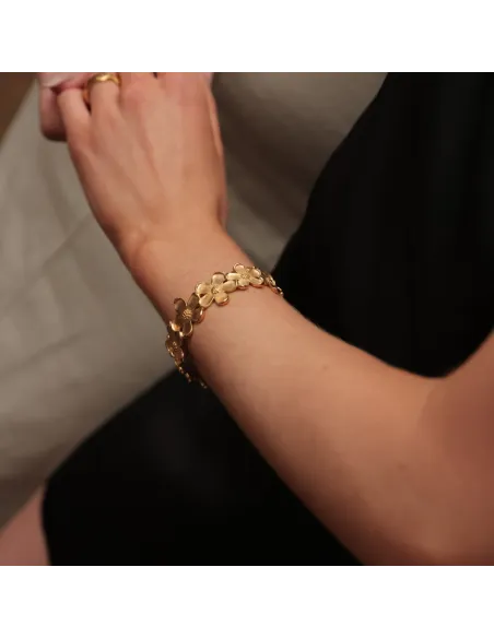 SISTIE | Camellia - Armbånd Forgyldt