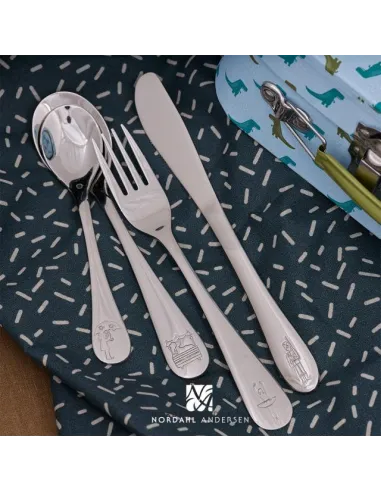 NOA KIDS | Rustfrit stål bestik HCA 4 eventyr