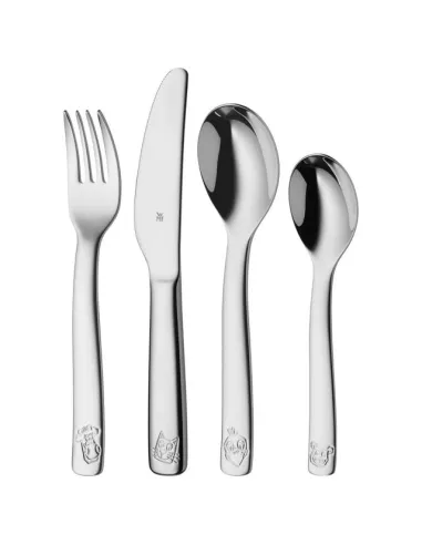 NOA KIDS | WMF rustfrit stål bestik m. bondegårdsdyr