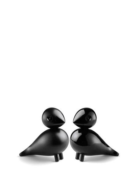 Kay Bojesen | Turtelduer H9 cm sort 1 par Kay Bojesen | Turtelduer H9 cm sort 1 par