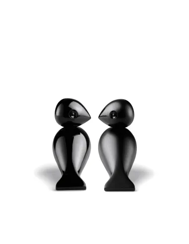 Kay Bojesen | Turtelduer H9 cm sort 1 par