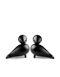 Kay Bojesen | Turtelduer H9 cm sort 1 par
