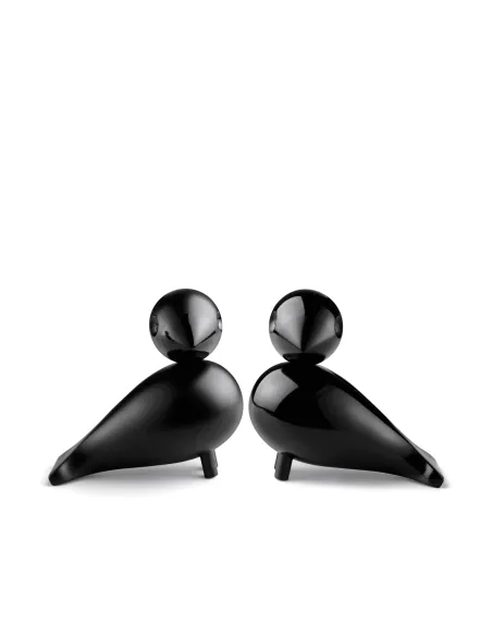 Kay Bojesen | Turtelduer H9 cm sort 1 par Kay Bojesen | Turtelduer H9 cm sort 1 par