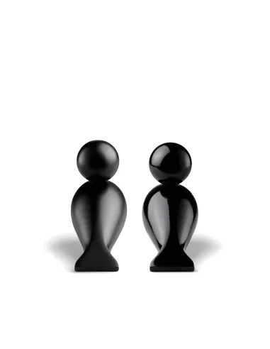 Kay Bojesen | Turtelduer H9 cm sort 1 par