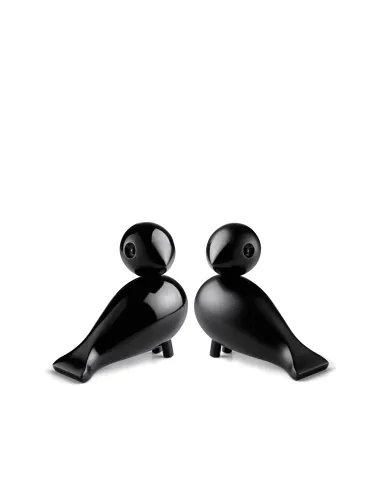 Kay Bojesen | Turtelduer H9 cm sort 1 par